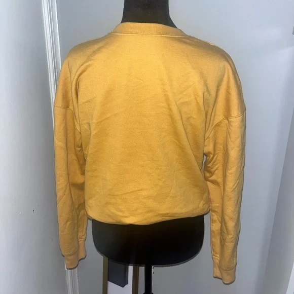 Yellow Women’s Butterfly Sweatshirt - Picture 2 of 3